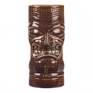Libbey 20 oz. Brown Tiki Tumbler - 12/Case Libbey 20 oz. Brown Tiki Tumbler - 12/Case