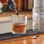 Acopa Rivulet 9.5 oz. Stackable Rocks / Old Fashioned Glass - 12/Pack