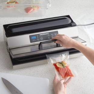 VacPak-It VME12SS Stainless Steel External Vacuum Packaging Machine with 12