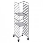 Channel 404SN 10 Pan End Load Stainless Steel Nesting Bun / Sheet Pan Rack - Assembled Channel 404SN 10 Pan End Load Stainless Steel Nesting Bun / Sheet Pan Rack - Assembled