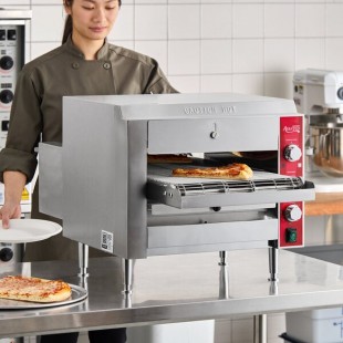 Avantco Equipment 177CNVROV14B Countertop Ventless Radiant Electric Conveyor Oven with 14