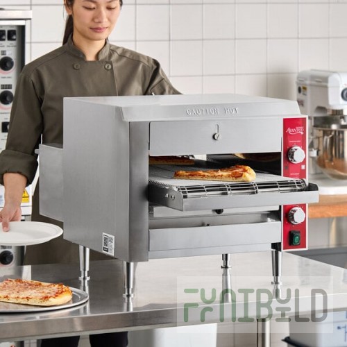 Avantco Equipment 177CNVROV14B Countertop Ventless Radiant Electric Conveyor Oven with 14