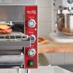 Avantco Equipment 177CNVROV14B Countertop Ventless Radiant Electric Conveyor Oven with 14