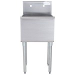 Advance Tabco 6-81-18 One Compartment Stainless Steel Commercial Sink - 18 Advance Tabco 6-81-18 One Compartment Stainless Steel Commercial Sink - 18