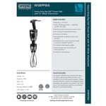 Waring WSBPPWA Big Stik Variable Speed Immersion Blender with 10 Waring WSBPPWA Big Stik Variable Speed Immersion Blender with 10