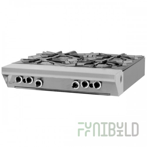 Garland MST44T-E LP Master Sentry Series Liquid Propane 4 Burner Modular Top 34