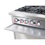 Cooking Performance Group S60-GS24-N Natural Gas 6 Burner 60