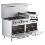 Cooking Performance Group S60-GS24-N Natural Gas 6 Burner 60