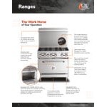 Cooking Performance Group S60-GS24-N Natural Gas 6 Burner 60
