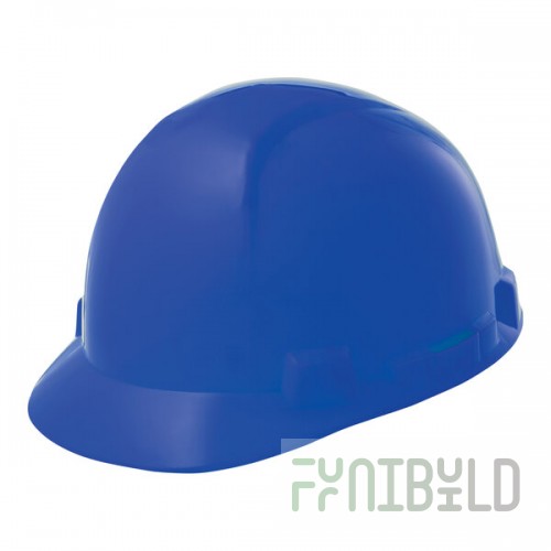 Lift Safety Briggs Blue 4-Point Ratchet Suspension Short Brim Hard Hat HBSE-7B
