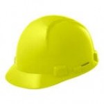 Lift Safety Briggs Blue 4-Point Ratchet Suspension Short Brim Hard Hat HBSE-7B