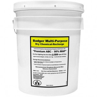 Badger 18905 50 lb. ABC Multipurpose Dry Chemical Recharge Badger 18905 50 lb. ABC Multipurpose Dry Chemical Recharge
