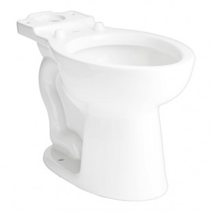 American Standard Cadet Right Height 3483001.020 Vitreous China Floor-Mount Universal Pressure-Assisted Toilet Bowl - 1.6 GPF American Standard Cadet Right Height 3483001.020 Vitreous China Floor-Mount Universal Pressure-Assisted Toilet Bowl - 1.6 GPF