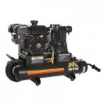 Mi-T-M 30 Gallon Carbon Steel Two-Stage Stationary Gas-Powered Horizontal Air Compressor / Generator AG2-SM14-30M - 14 hp, 2,300-4,000W Mi-T-M 30 Gallon Carbon Steel Two-Stage Stationary Gas-Powered Horizontal Air Compressor / Generator AG2-SM14-30M - 14 hp, 2,300-4,000W
