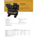 Mi-T-M 30 Gallon Carbon Steel Two-Stage Stationary Gas-Powered Horizontal Air Compressor / Generator AG2-SM14-30M - 14 hp, 2,300-4,000W Mi-T-M 30 Gallon Carbon Steel Two-Stage Stationary Gas-Powered Horizontal Air Compressor / Generator AG2-SM14-30M - 14 hp, 2,300-4,000W