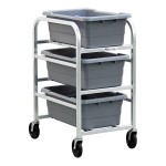 New Age Industrial Heavy-Duty Series 3-Lug Aluminum Universal Lug Dolly 1276