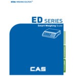 CAS ED-15LB ED Series 15 lb. Multifunction Digital Bench Scale - Legal for Trade