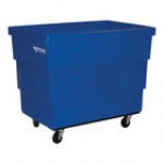 Royal Basket Trucks R11-BLX-RCA-4HNN 14 Cu. Ft. Blue Recycle Cart with 4 Swivel Casters Royal Basket Trucks R11-BLX-RCA-4HNN 14 Cu. Ft. Blue Recycle Cart with 4 Swivel Casters