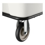 Lavex 16 Cubic Foot White Leakproof Cube Truck (1000 lb. Capacity) Lavex 16 Cubic Foot White Leakproof Cube Truck (1000 lb. Capacity)