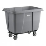 Lavex 16 Cubic Foot White Leakproof Cube Truck (1000 lb. Capacity) Lavex 16 Cubic Foot White Leakproof Cube Truck (1000 lb. Capacity)