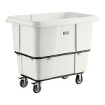 Lavex 16 Cubic Foot White Leakproof Cube Truck (1000 lb. Capacity) Lavex 16 Cubic Foot White Leakproof Cube Truck (1000 lb. Capacity)