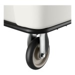 Lavex 16 Cubic Foot White Leakproof Cube Truck (1000 lb. Capacity) Lavex 16 Cubic Foot White Leakproof Cube Truck (1000 lb. Capacity)