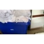 Lavex 16 Cubic Foot White Leakproof Cube Truck (1000 lb. Capacity) Lavex 16 Cubic Foot White Leakproof Cube Truck (1000 lb. Capacity)