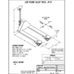 Vestil Steel Side Winder Pallet Truck with 27