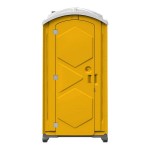 J & J Echo One ET701101X2108 Yellow Portable Restroom - Assembled J & J Echo One ET701101X2108 Yellow Portable Restroom - Assembled