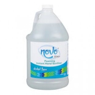 Kutol 68209 Health Guard Pour Top Gallon Foaming Light Linen No Alcohol Instant Hand Sanitizer - 4/Case