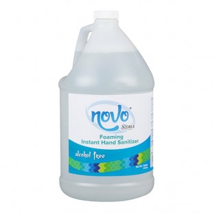 Novo 1 Gallon / 128 oz. Ready-to-Use Alcohol-Free Foaming Instant Hand Sanitizer - 4/Case