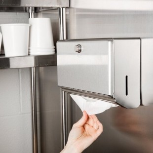 Bobrick B-2621 ClassicSeries C Fold or Multifold Surface-Mounted Paper Towel Dispenser Bobrick B-2621 ClassicSeries C Fold or Multifold Surface-Mounted Paper Towel Dispenser