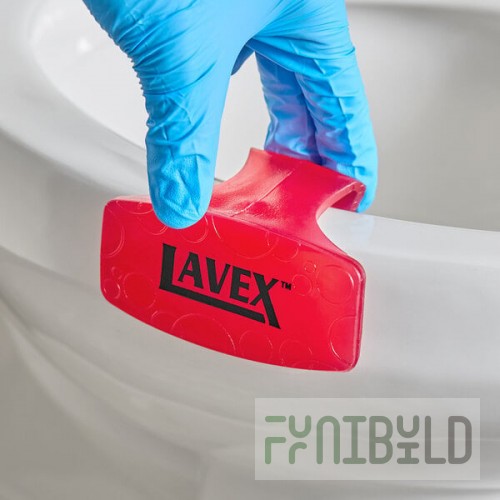 Lavex Kiwi Grapefruit Scent Toilet Bowl Clip - 12/Case