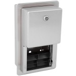 Bobrick B-3888 ClassicSeries Multi Roll Recessed Toilet Tissue Dispenser with Satin Finish Bobrick B-3888 ClassicSeries Multi Roll Recessed Toilet Tissue Dispenser with Satin Finish
