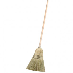 Carlisle 4135467 4-Stitch Heavy-Duty Warehouse Corn Broom with 43