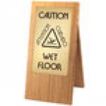Cal-Mil 852-60 Bamboo WET FLOOR Sign Cal-Mil 852-60 Bamboo WET FLOOR Sign