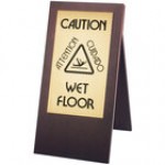 Cal-Mil 852-60 Bamboo WET FLOOR Sign Cal-Mil 852-60 Bamboo WET FLOOR Sign