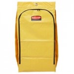 Rubbermaid® FG9T7500BLA High Security Janitor Cart with Locking Hood and Cabinets