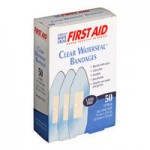 American White Cross Super Strip Waterseal Bandages - 50/Box