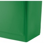 Lavex 23 Gallon Green Slim Rectangular Recycling Bin and Green Lid with Slot