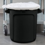 Rubbermaid® 1926827 BRUTE 10 Gallon Black Executive Round Trash Can