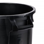 Rubbermaid® 1926827 BRUTE 10 Gallon Black Executive Round Trash Can