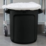 Rubbermaid® 1926827 BRUTE 10 Gallon Black Executive Round Trash Can