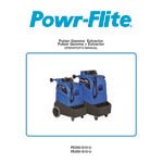 Powr-Flite Pulsar Gamma+ PE200-G15-U 15 Gallon Single Element Carpet Extractor