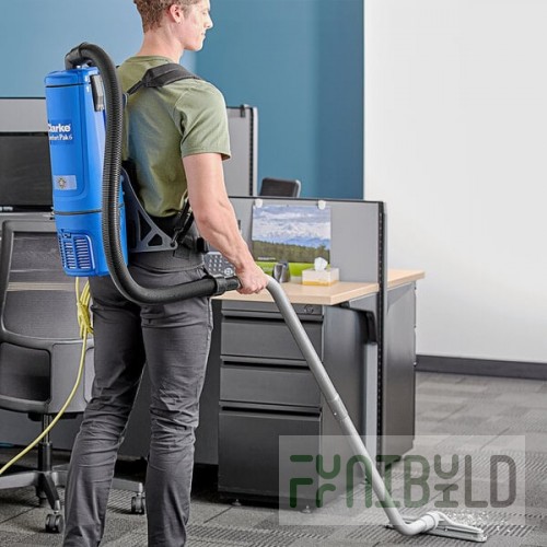 Clarke Comfort Pak 6 Qt. Backpack Vacuum with HEPA Filtration and Tool Kit - 110/120V