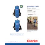 Clarke Comfort Pak 6 Qt. Backpack Vacuum with HEPA Filtration and Tool Kit - 110/120V Clarke Comfort Pak 6 Qt. Backpack Vacuum with HEPA Filtration and Tool Kit - 110/120V