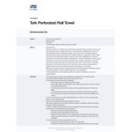 Tork Universal 2-Ply Jumbo Paper Towel Roll, 210 Sheets/Roll - 12/Case