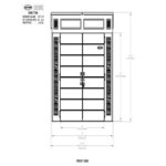 Suncast Modernist 317 cu. ft. Stoney Double-Door Storage Shed BMS7782