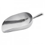 Vollrath 46790 5.5 oz. Heavy-Duty Stainless Steel Bar Scoop