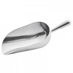 Vollrath 46790 5.5 oz. Heavy-Duty Stainless Steel Bar Scoop